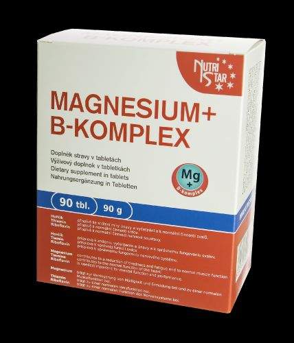 Nutristar Magnesium B-komplex 90 tablet