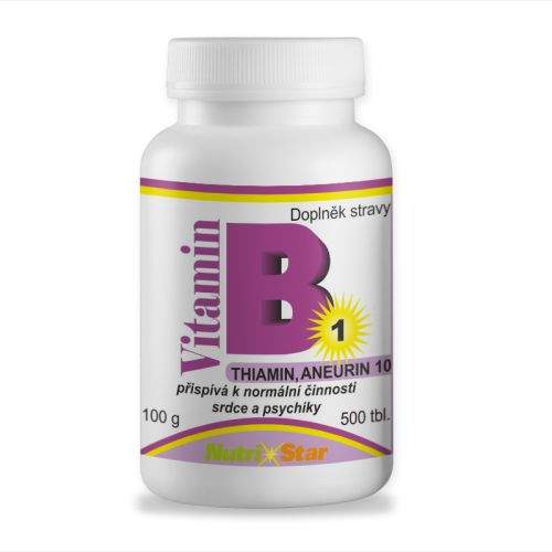 Nutristar Thiamin vitamín B 1 10 mg 500 tablet