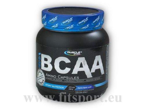 Muscle sport BCAA amino 800 mg 270 kapslí