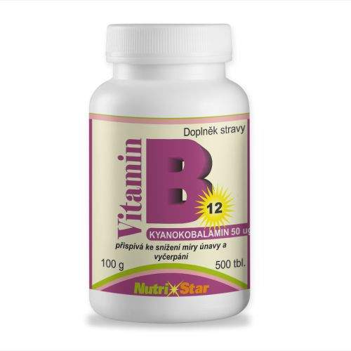 Nutristar Vitamín B 12 50 mcg 500 tablet