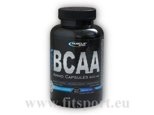 Muscle sport BCAA amino 800mg 90 kapslí