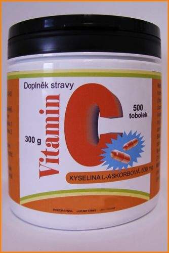 Nutristar Vitamin C 500mg 500 kapslí