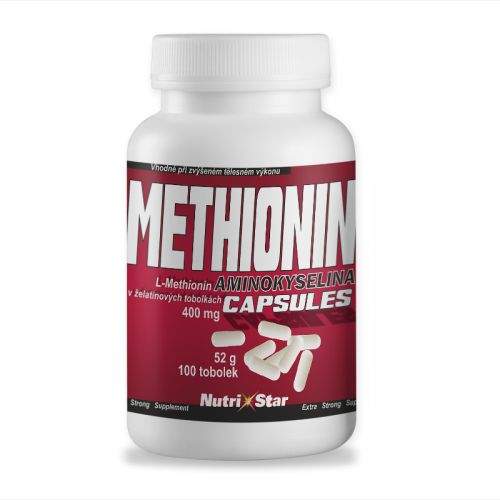 Nutristar Methionin 400 mg 100 kapslí
