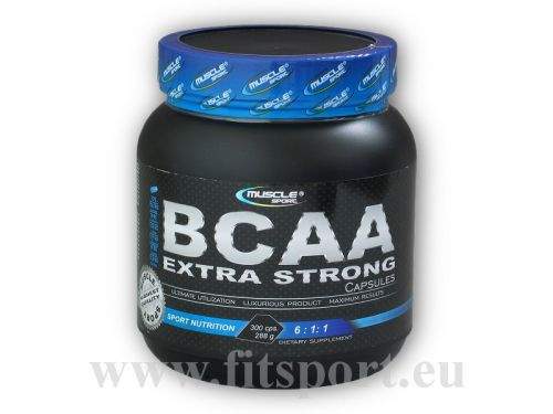Muscle sport BCAA extra strong 6:1:1 300 kapslí