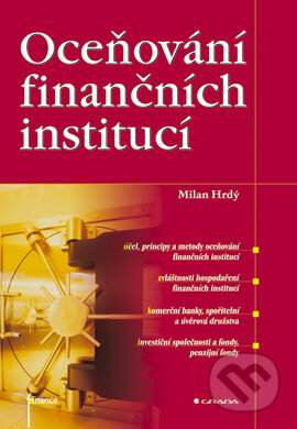 Milan Hrdý: Oceňování finančních institucí