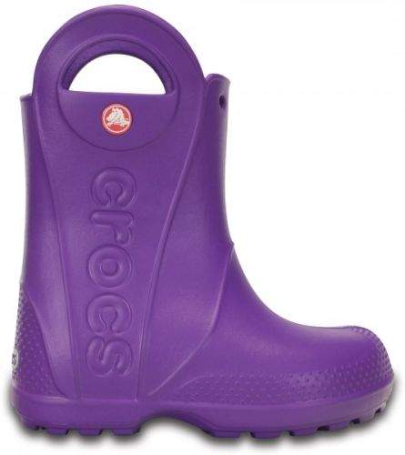 Crocs Handle It Rain Boot Kids Neon boty
