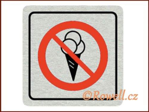Rowell CPP Zákaz vstupu se zmrzlinou