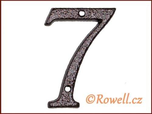 Rowell C1 Číslice 80 mm ""7""