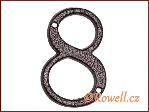 Rowell C1 Číslice 80 mm ""8""
