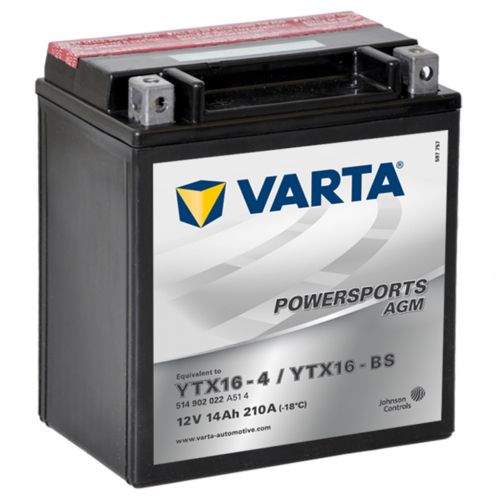 Varta AGM 12 V 14 Ah YTX16-4 / YTX16-BS