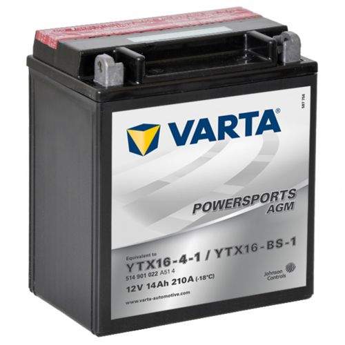 Varta YTX16-4-1 / YTX16-BS-1