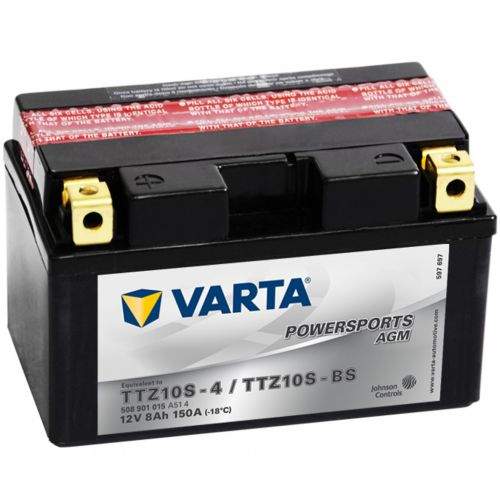 Varta Powersports AGM TTZ10S-4/TTZ10S-BS