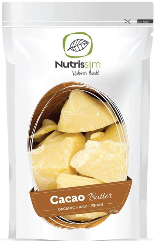 Nutrisslim Cacao Butter Bio 250 g