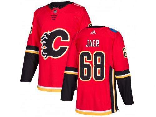 Adidas Jaromir Jagr #68 Calgary Flames adizero Home Authentic Pro dres