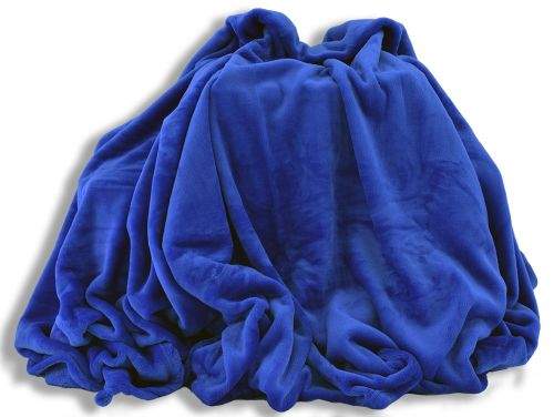 Homeville mikroplyšová modrá deka