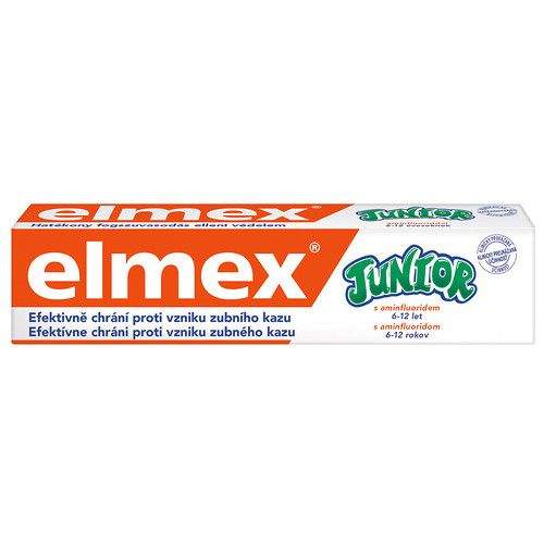 Elmex Zubní pasta Junior pro děti 5-12 let 75 ml