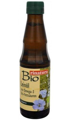 Rinatura Bio Lněný olej lisovaný za studena 250 ml