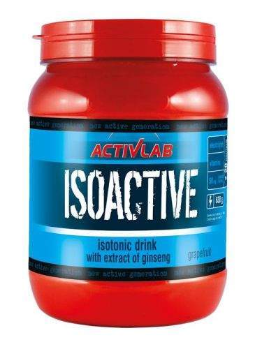ActivLab Isoactive iontový nápoj s ženšenem grapefruit 630 g