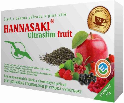Phoenix Division Hannasaki UltraSlim Fruit čajová směs 3 x 25 g
