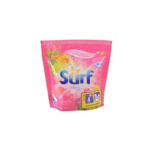 Unilever Surf Tropical Lily & Ylang Ylang gelové kapsle na praní 10 dávek