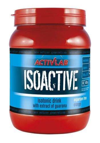 ActivLab Isoactive iontový nápoj s guaranou pomeranč 630 g