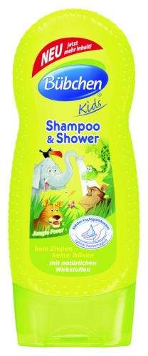 Bübchen Kids šampon a sprchový gel - džungle 230 ml
