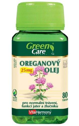 VitaHarmony Oreganový olej 25 mg 80 tablet