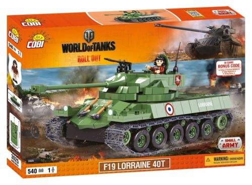 COBI World of Tanks Tank F19 Lorraine 40T 3025