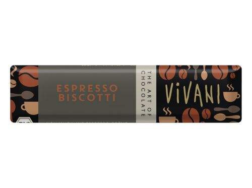 VIVANI Bio tyčinka Čokoládová s espresso náplní 40 g