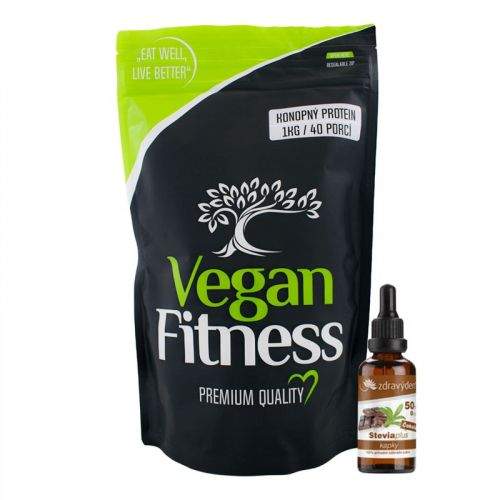 Vegan Fitness Konopný Protein 1 kg