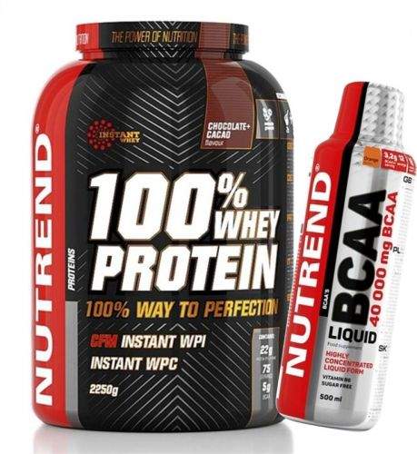 Nutrend 100% Whey Protein malina 2,25 kg