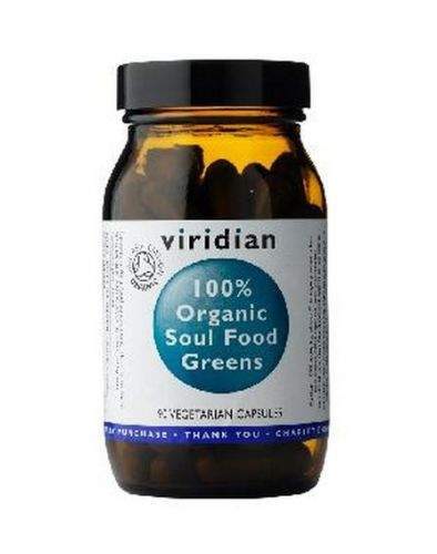 Viridian Soul Food Greens Organic 90 kapslí