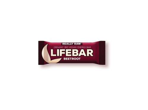 Lifefood Bio tyčinka Lifebar červená řepa se slunečnicovými semínky 47 g