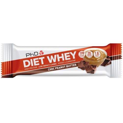 PhD Nutrition Tyčinka Diet Whey chocolate peanut butter 65 g