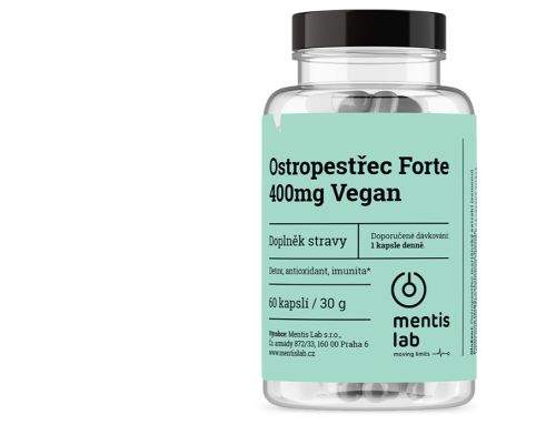 Ostropestřec Forte 400mg Vegan