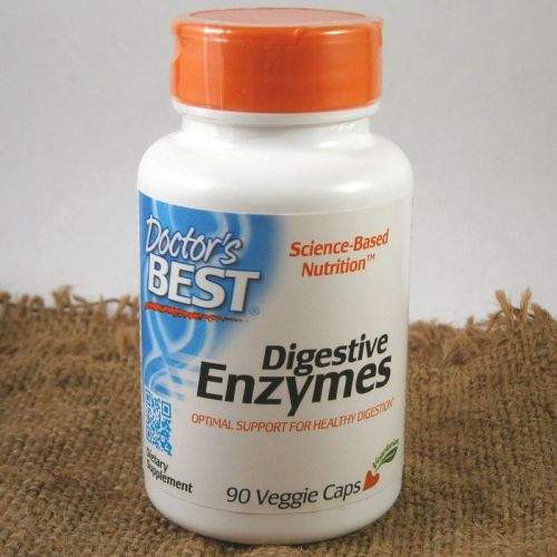 Doctor’s Best Digestive Enzymes All Vegetarian trávicí enzymy 90 kapslí