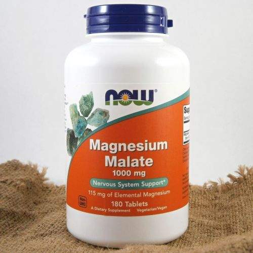 NOW Foods Magnesium Malate 1000 mg 180 tablet