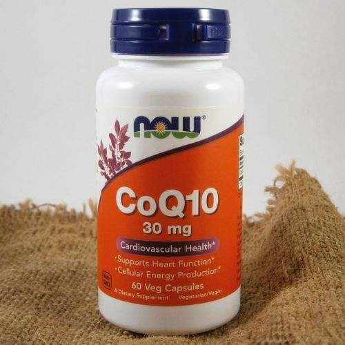 NOW Foods CoQ10  30 mg 60 kapslí