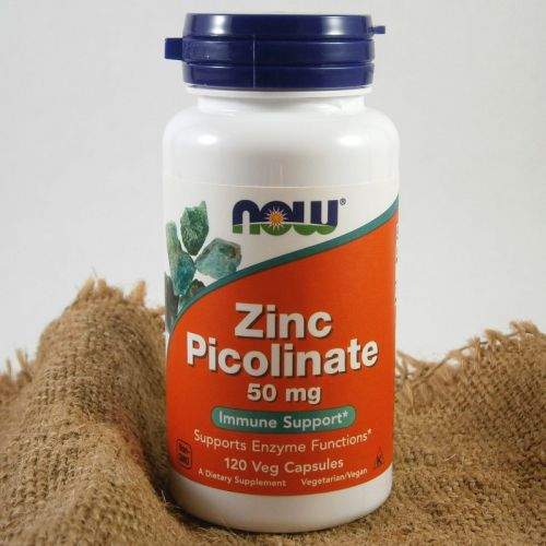 NOW Foods Zinc Picolinate 50 mg 120 kapslí