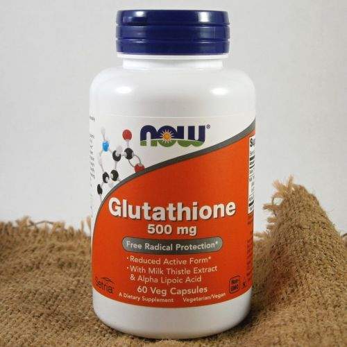 NOW Foods Glutathione redukovaný 500 mg 60 kapslí