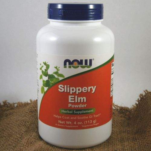 NOW Foods Slippery Elm čistý prášek 113 g