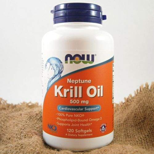 NOW Foods Krill Oil Neptune 500 mg 120 kapslí