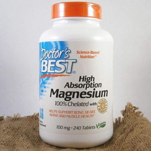 Doctor’s Best Magnesium High Absorption 100% chelated 240 tablet