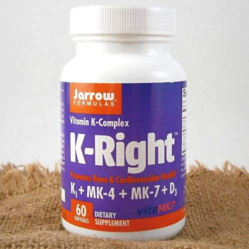Jarrow Formulas K-Right komplex vitaminu K 60 kapslí