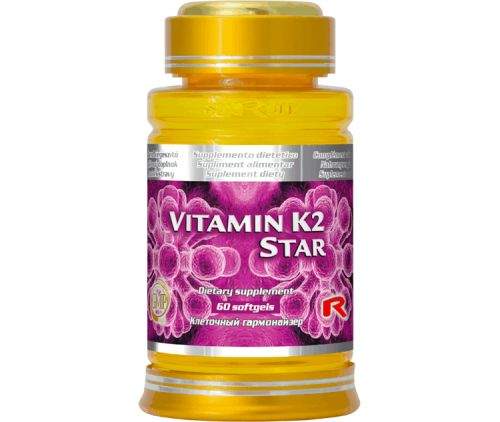 Starlife Vitamín K2 Star 60 kapslí