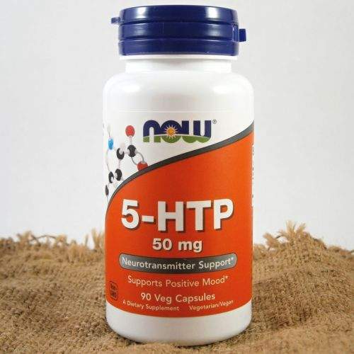 NOW Foods 5-HTP 50 mg 90 kapslí