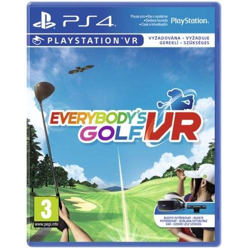 Everybody's Golf VR pro PS4