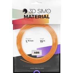 3D Simo ABS plast oranžová, černá, bílá 1,75 mm 120 g