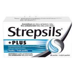 Strepsils Plus 24 pastilek