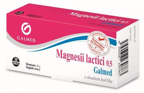 Galmed Magnesii lactici 0,5 g 50 tablet